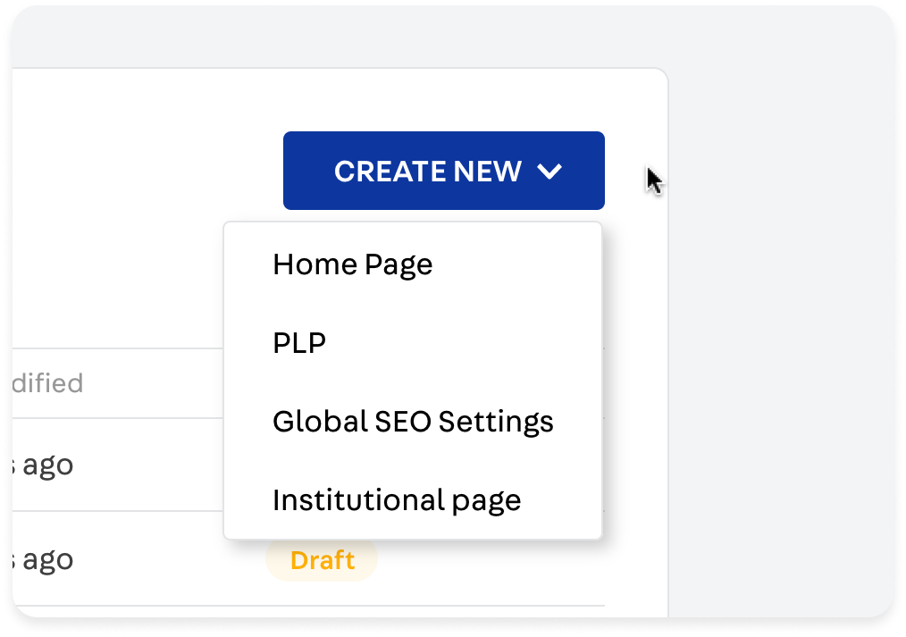 CMS Settings